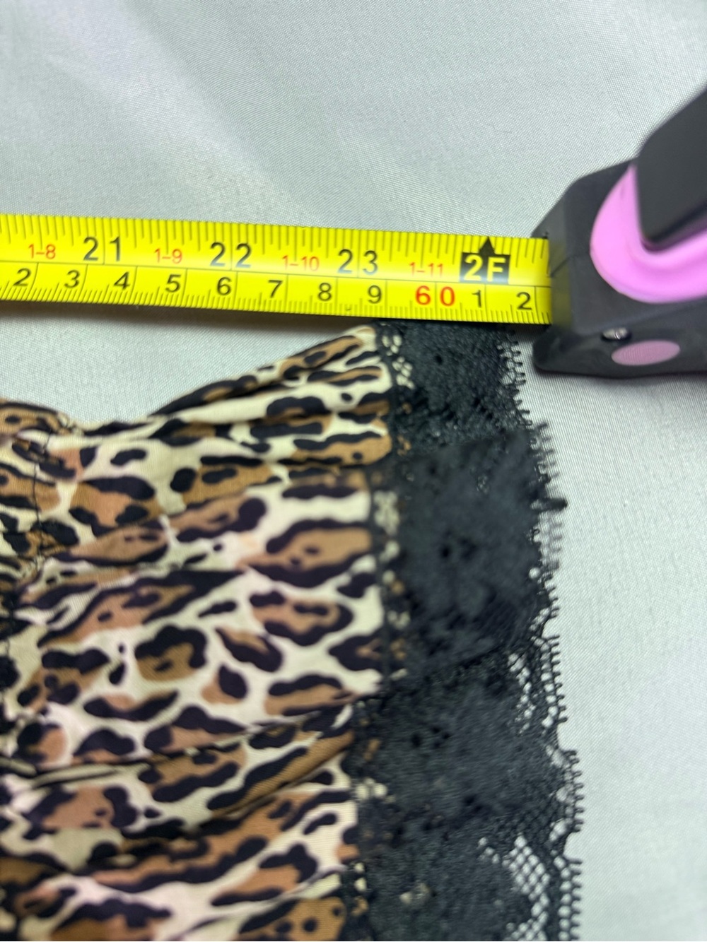 David Brown Vintage 70s Small Animal Print 100% Cotton Maxi Dress Boho Prairie - Picture 12 of 13